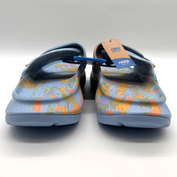 Hoka Ora Luxe Slide Sandals Mens Size 14 Summer Song Yellow Recovery 1134150 main image 9